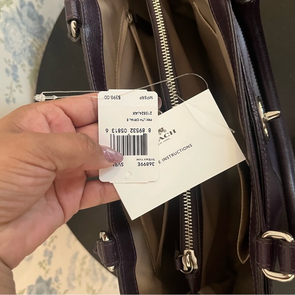 Coach Rich Purple bag - Picture 9 of 10